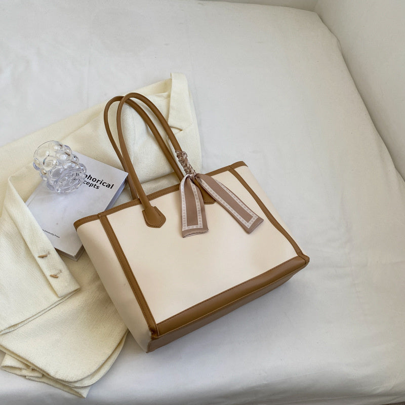 Advanced Texture Winter Commuter Tote Shoulder Bag