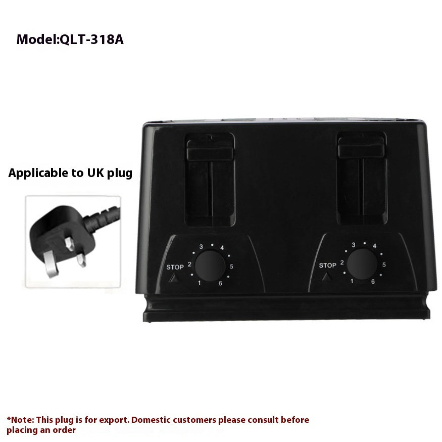 Home Breakfast Bread Maker Toaster One Machine Double Roast