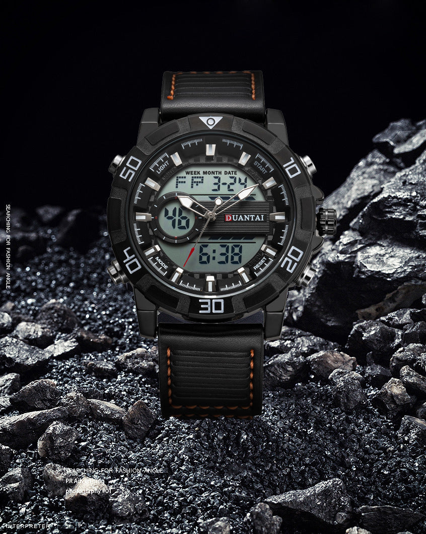 Men's Multi-double Inserts Outdoor Watch