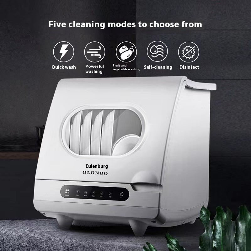 Desktop Dishwasher Household Installation-free Automatic Intelligent Disinfection And Drying