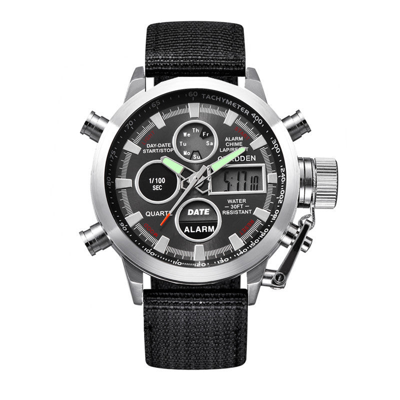 Men's Fashion Belt Multi-functional Watch