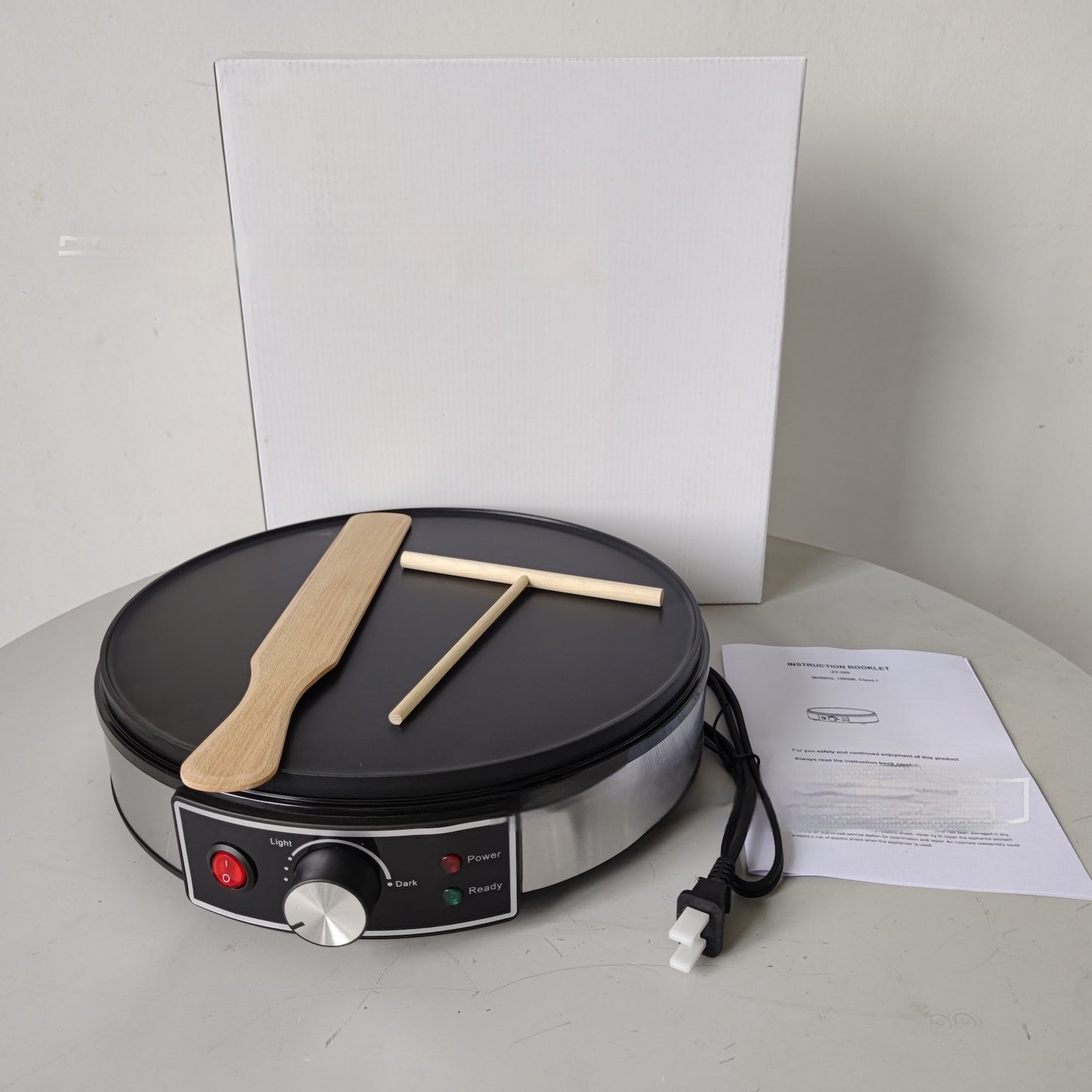 Adjustable Temperature 30cm Electric Baking Pan
