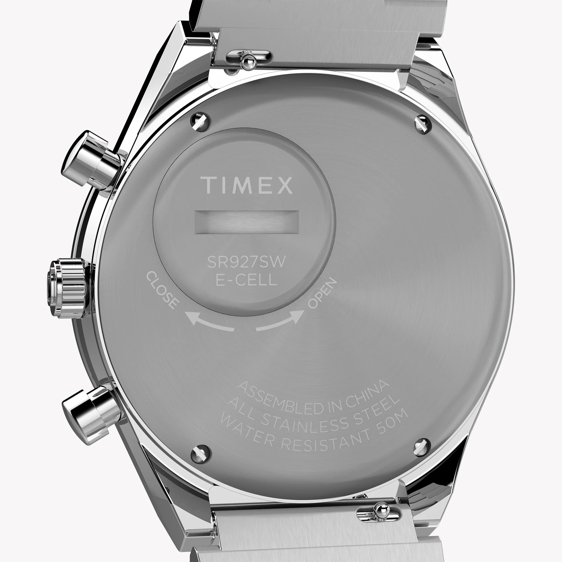 Timex Men's Stainless Steel Blue Dial Watch, Silver | TW2W51600-3