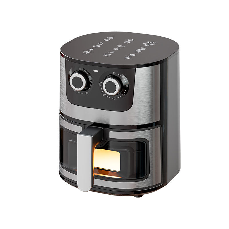 Stainless Steel Smart Visual Air Fryer Household Oven