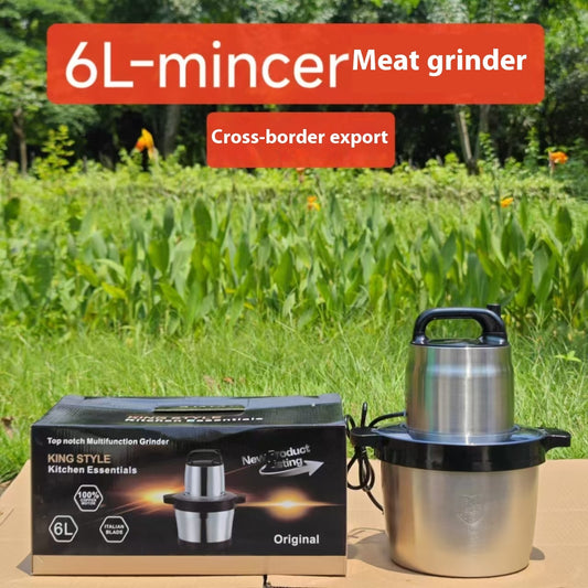 Meat Grinder Household Stainless Steel Multi-function Food Processor