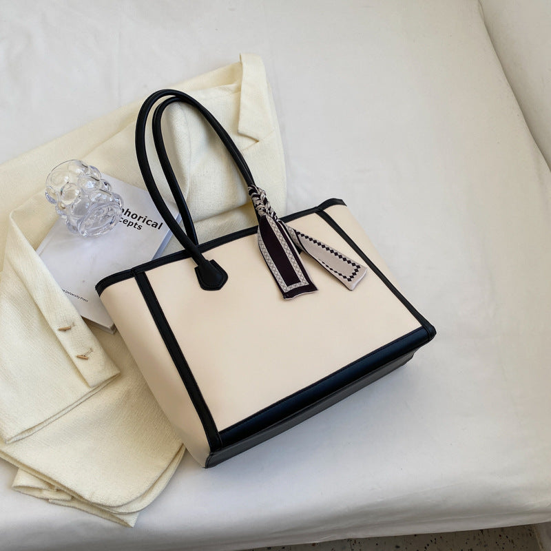 Advanced Texture Winter Commuter Tote Shoulder Bag