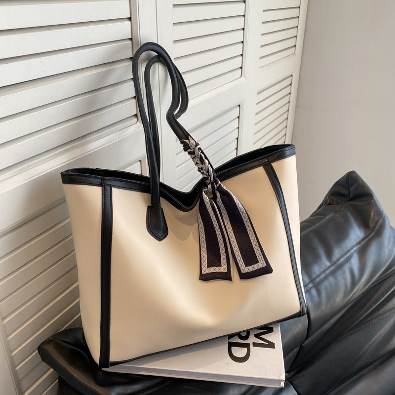 Advanced Texture Winter Commuter Tote Shoulder Bag