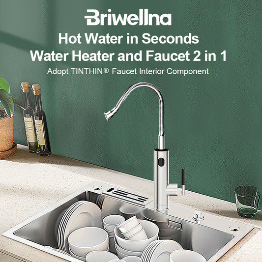 Stainless Steel Digital Display Electric Faucet