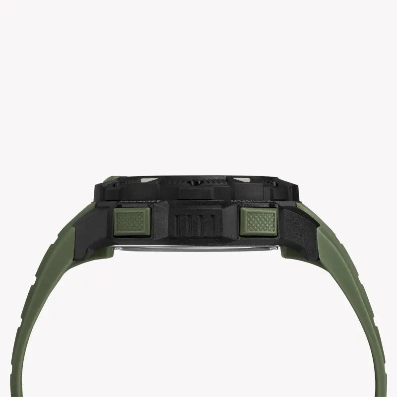 Timex Men's Green Resin Watch, Digital Dial | TW4B09300-1