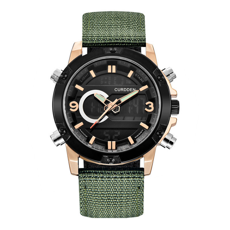 Men's Fashion Belt Multi-functional Watch